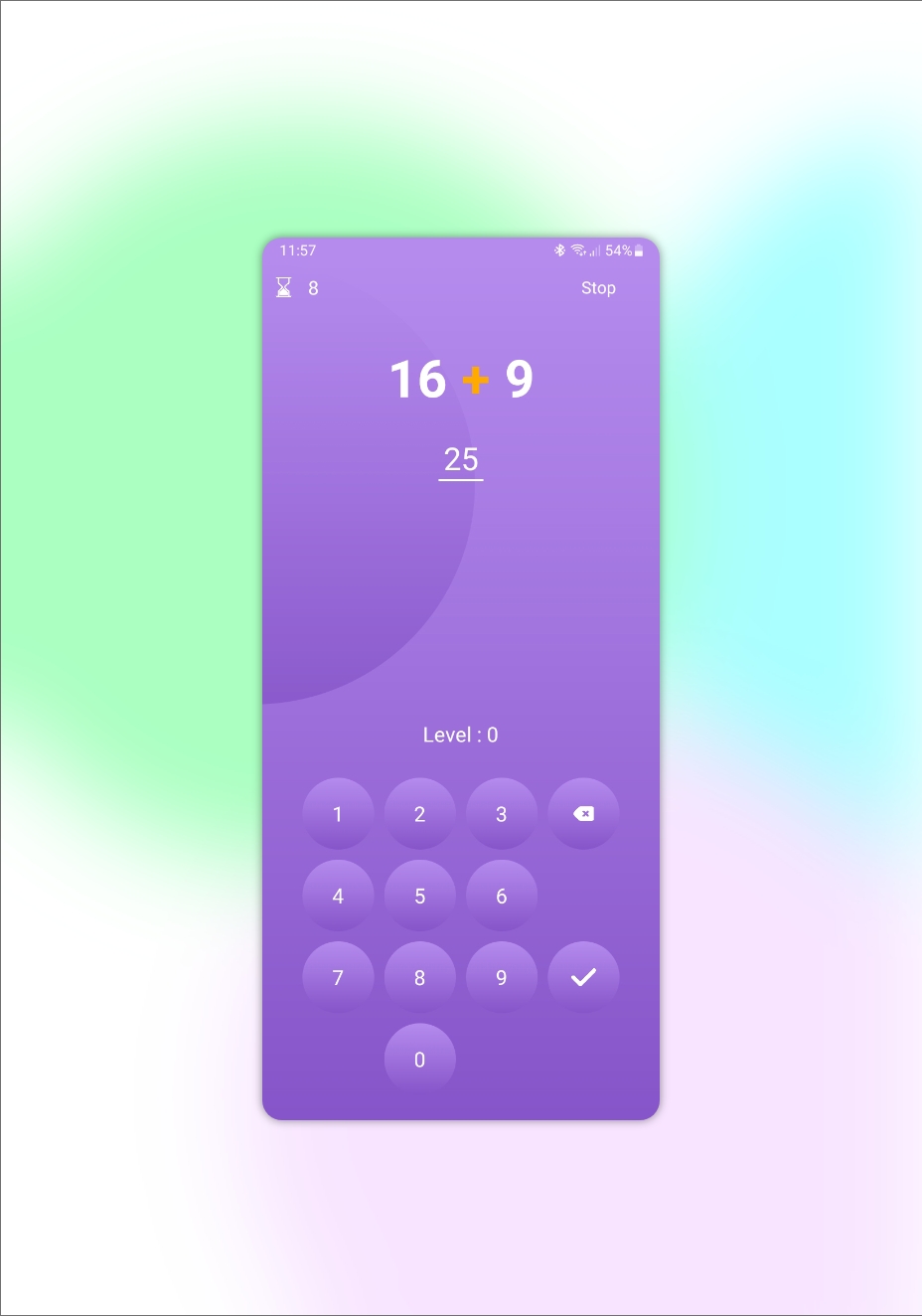 اسکرین شات 4 بازی افزایش قدرت ذهن - Brain Workout