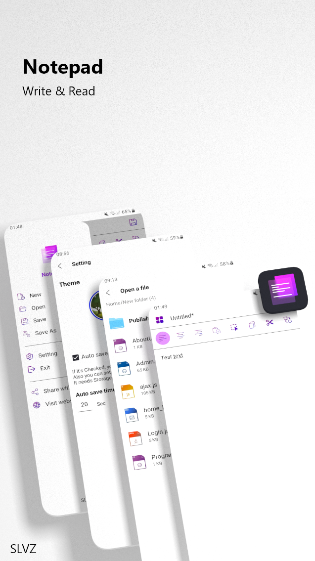 اسکرین شات 7 برنامه ویرایشگر متن - Notepad