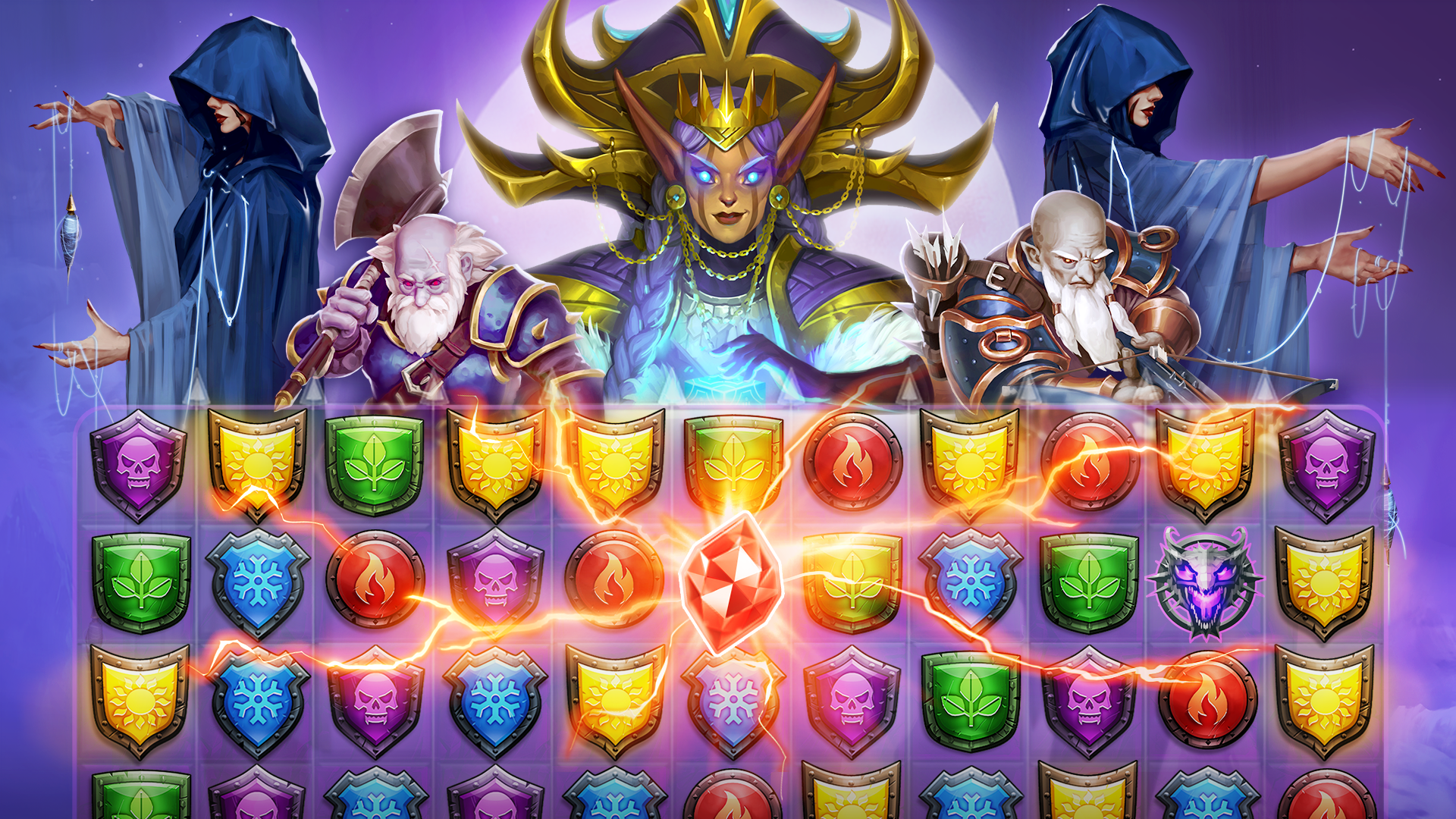 اسکرین شات 8 بازی Empires & Puzzles: Match-3 RPG