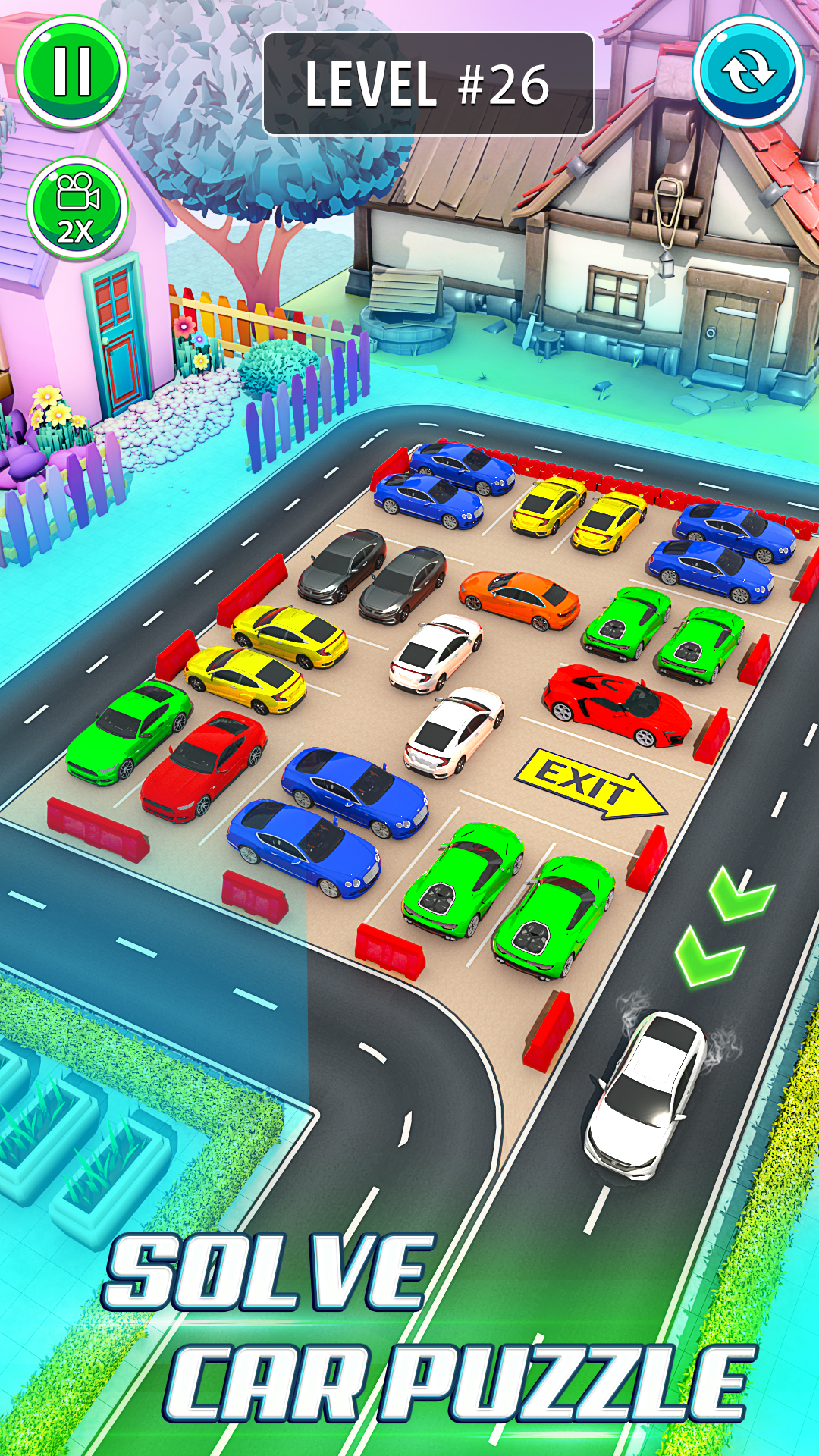اسکرین شات 8 برنامه Parking Jam Games Car Parking
