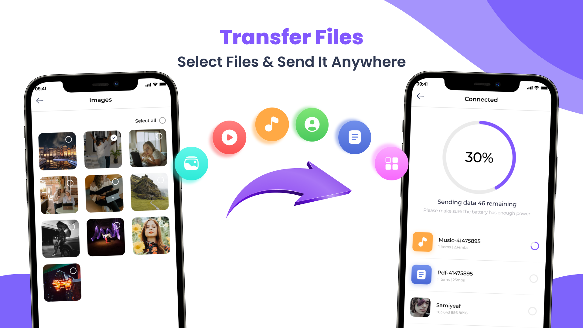 اسکرین شات 2 برنامه Smart mobile Switch: Transfer