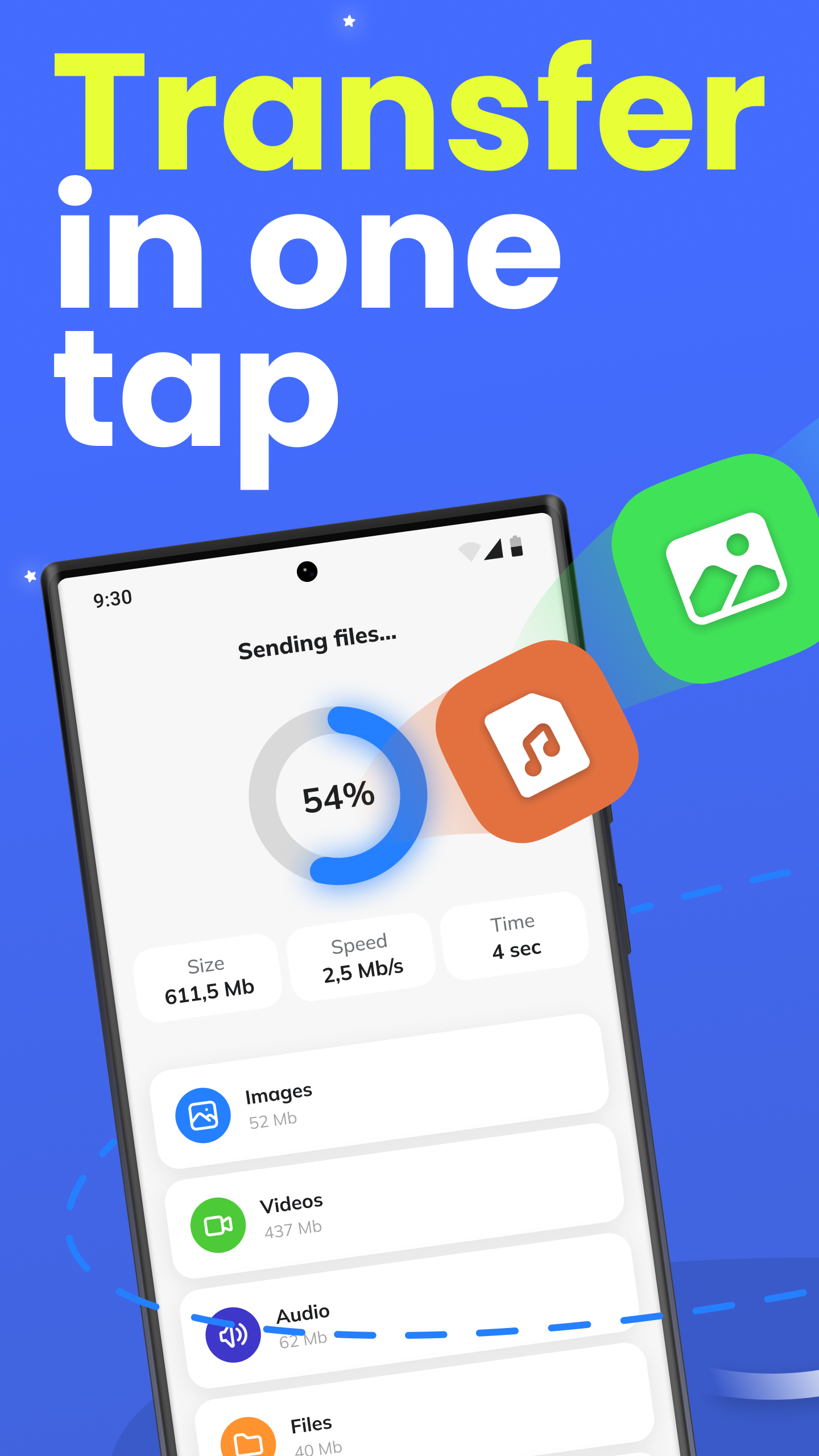 اسکرین شات 1 برنامه Quick Transfer: Copy My Data