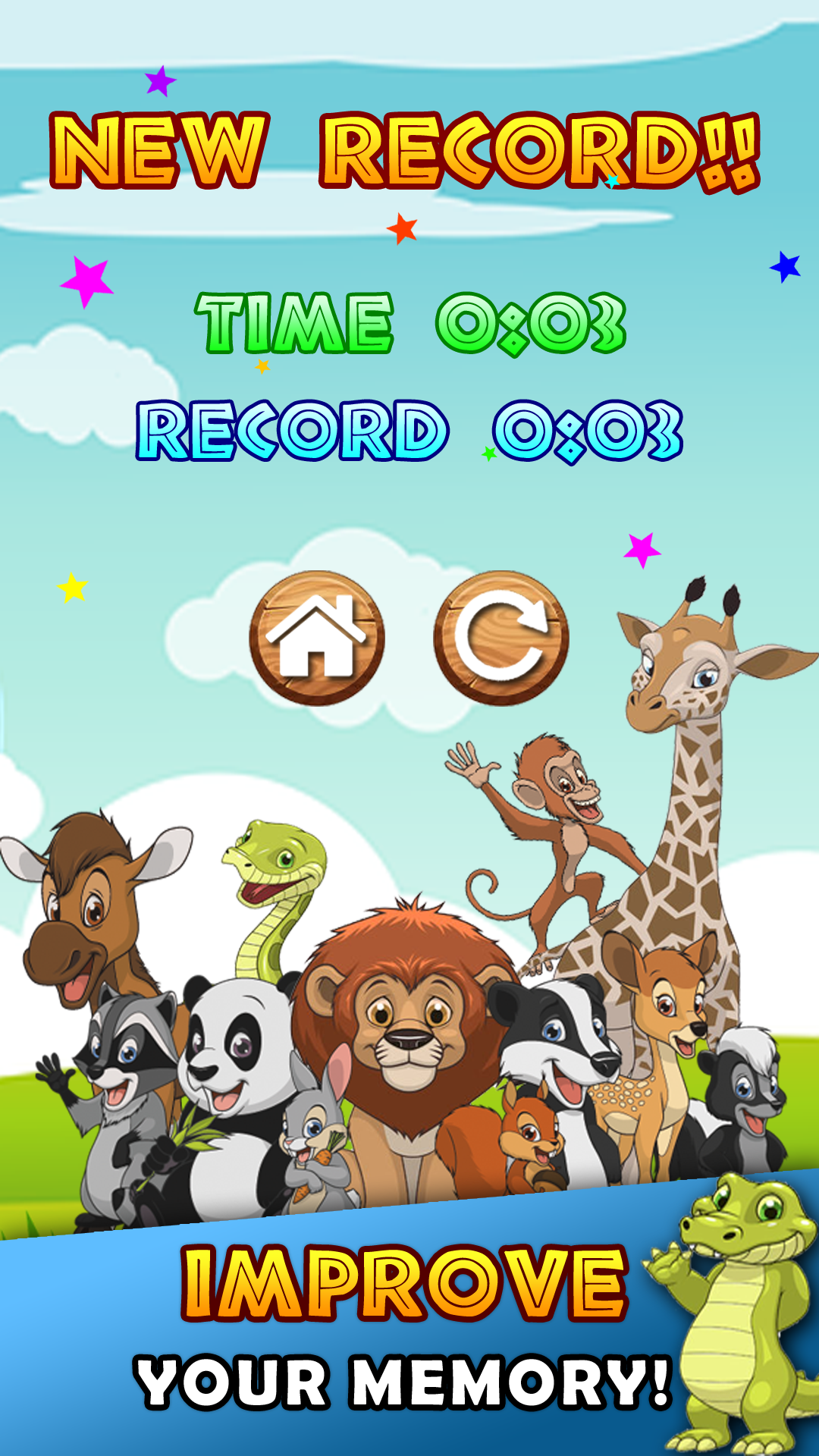 اسکرین شات 5 بازی Brain game with animals