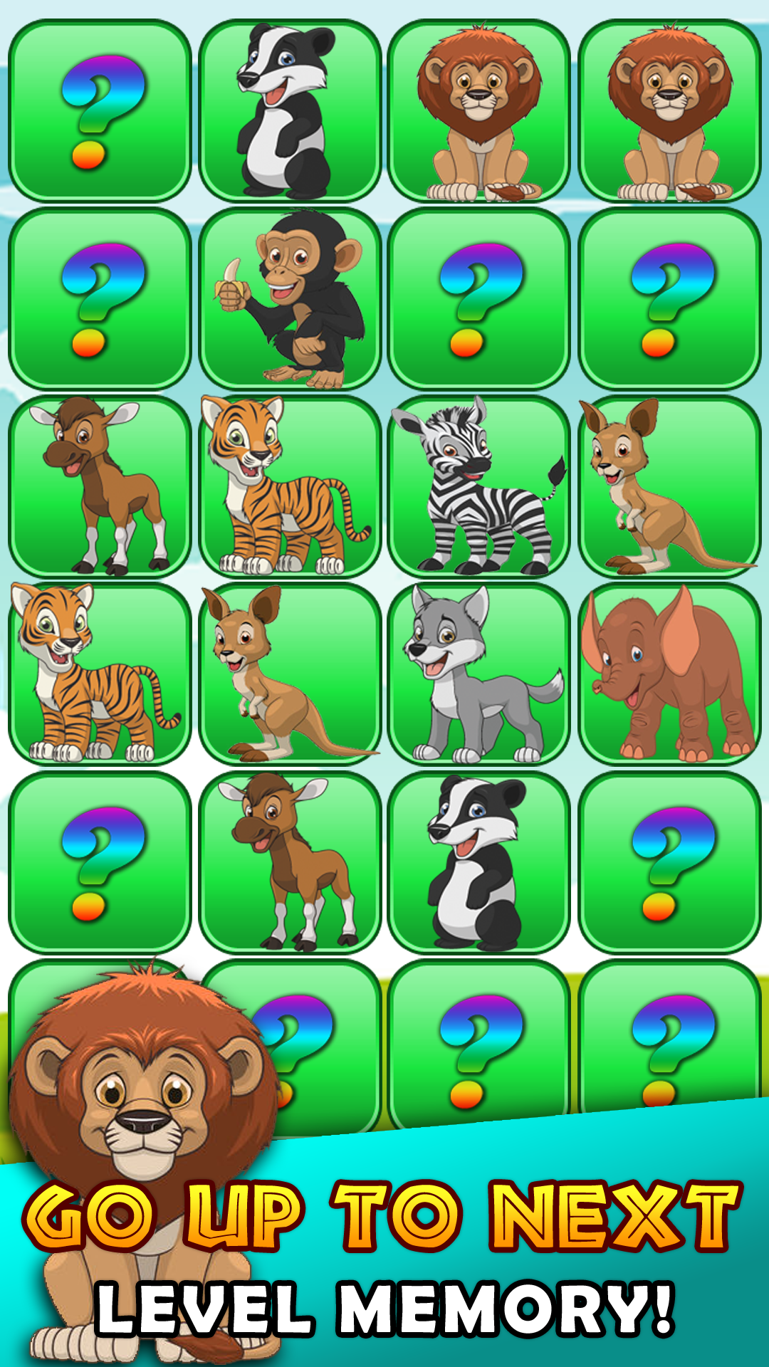 اسکرین شات 6 بازی Brain game with animals
