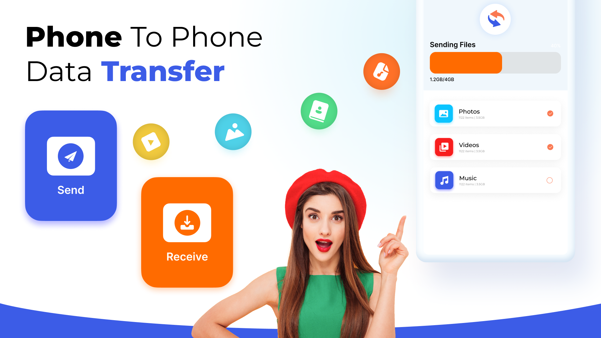 اسکرین شات 2 برنامه Switch Mobile Smart Transfer