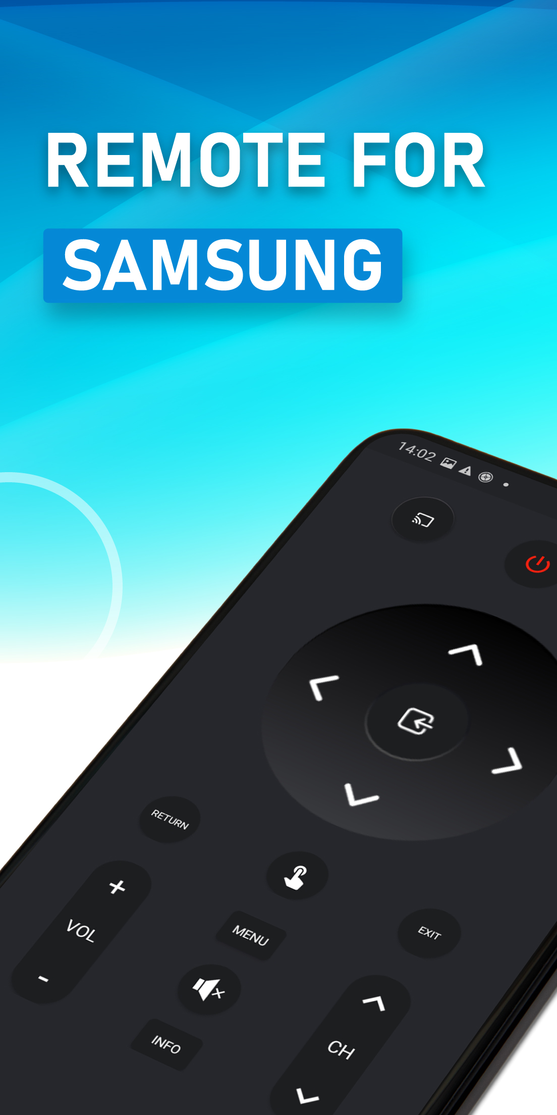 اسکرین شات 1 برنامه Remote Control for Sam SmartTV