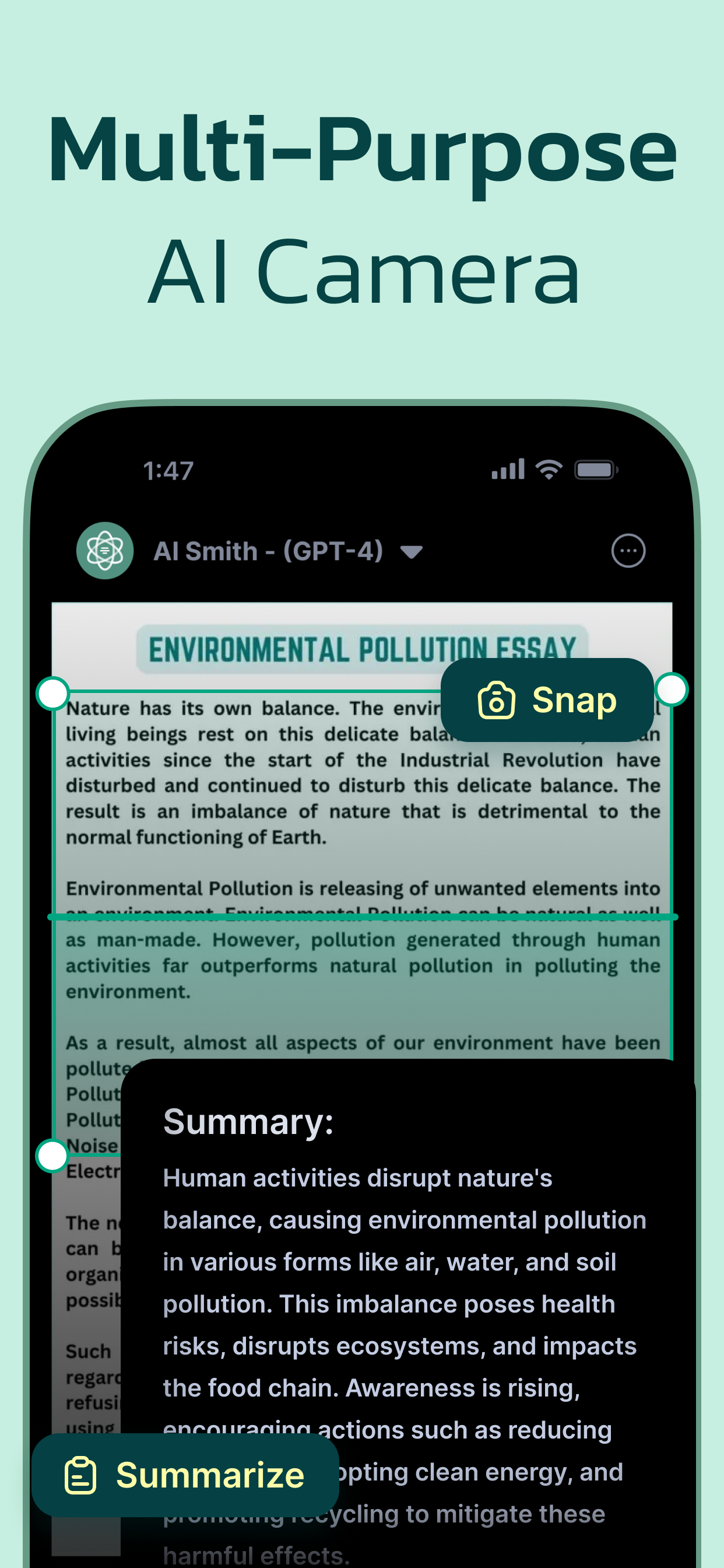 اسکرین شات 5 برنامه AI Chat Smith Open Chatbot 4