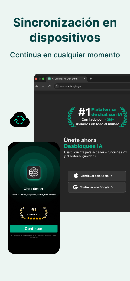 اسکرین شات 8 برنامه Chat Smith: Chatbot IA Español