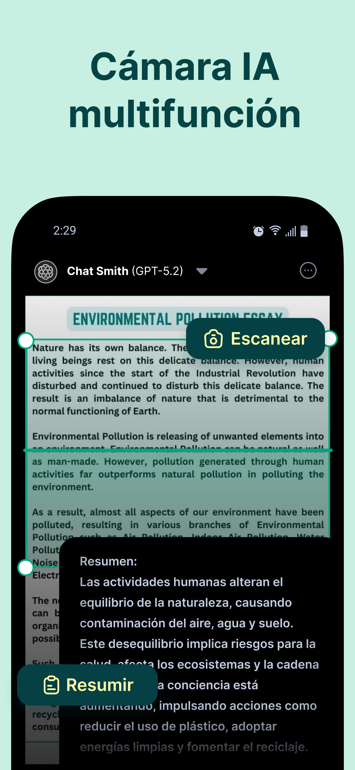 اسکرین شات 4 برنامه Chat Smith: Chatbot IA Español