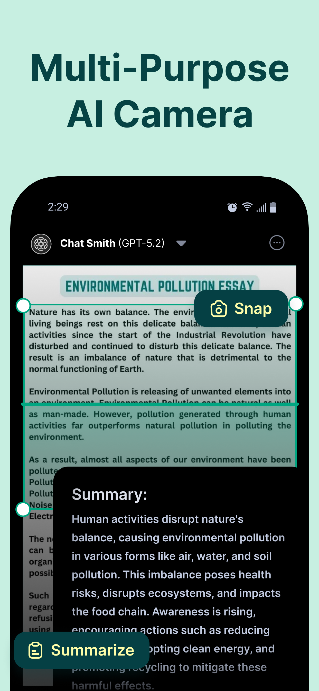 اسکرین شات 5 برنامه Chat Smith: AI Chatbot & Agent