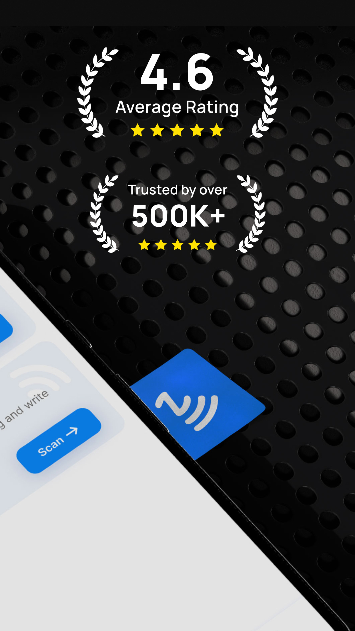اسکرین شات 2 برنامه NFC Tag: Card Reader & Scanner