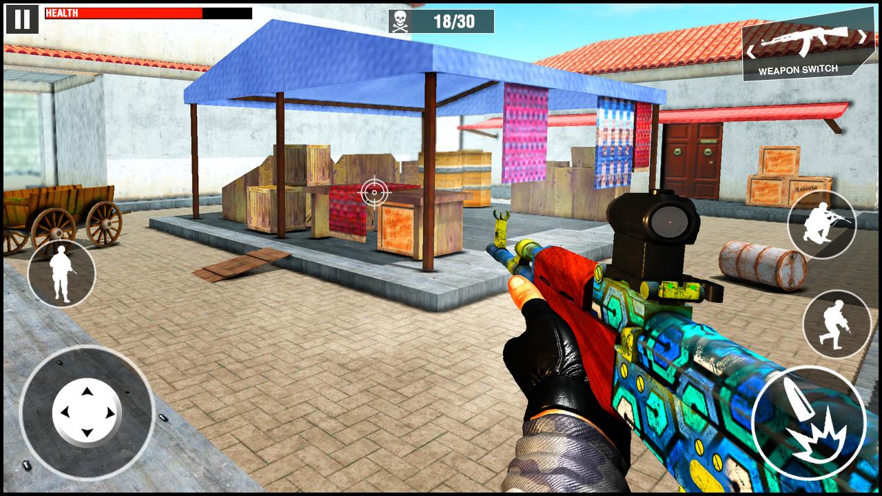 اسکرین شات 4 بازی Critical Warfare: Gun Games 3D