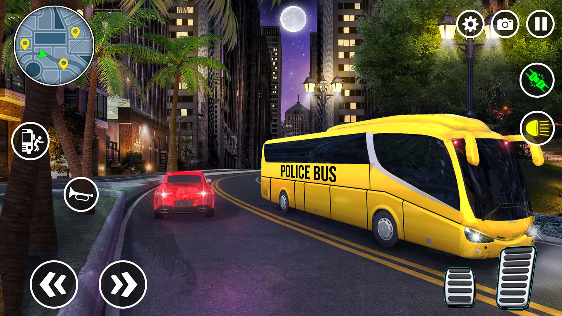 اسکرین شات 5 بازی Bus Simulator 3D Police Games