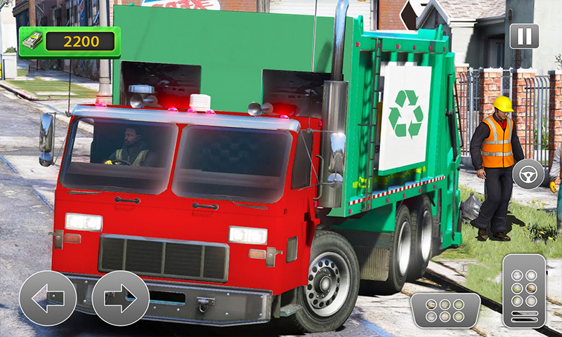 اسکرین شات 5 بازی Road Sweeper Garbage Truck Sim