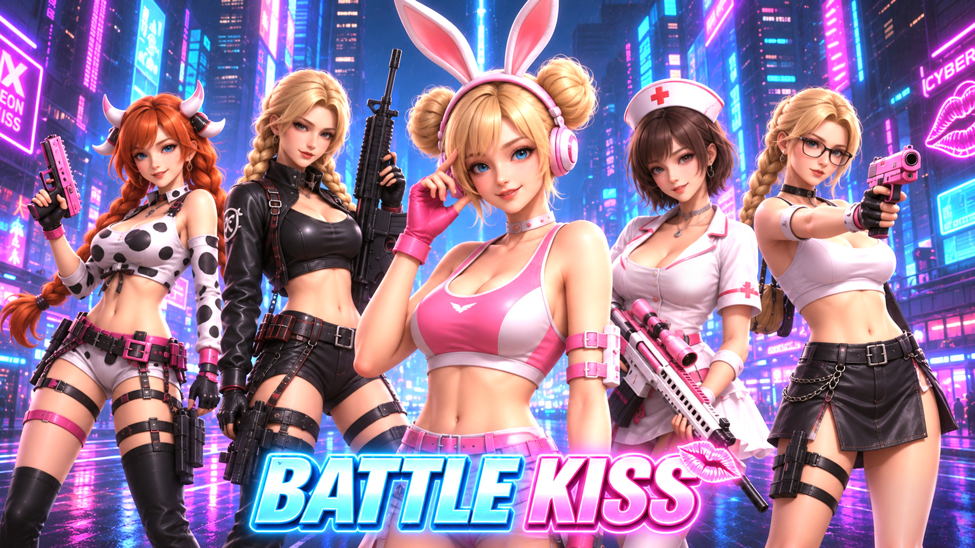 اسکرین شات 6 بازی Battle Kiss:Girl's Survival