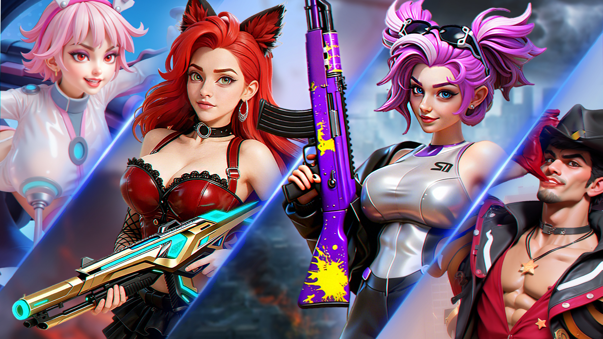 اسکرین شات 6 بازی Battle Kiss:Girl's Survival