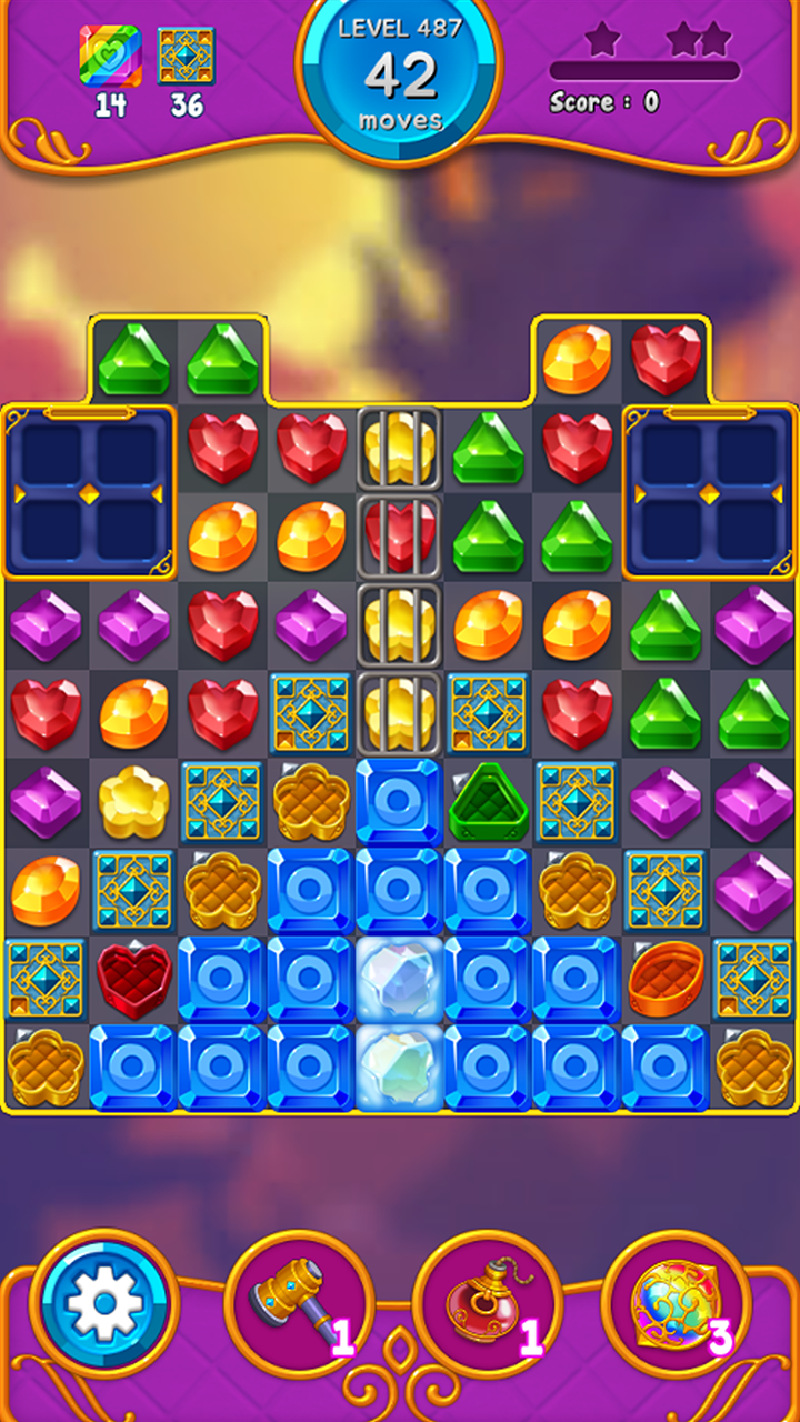 اسکرین شات 3 بازی Jewel Witch - Match 3 Game