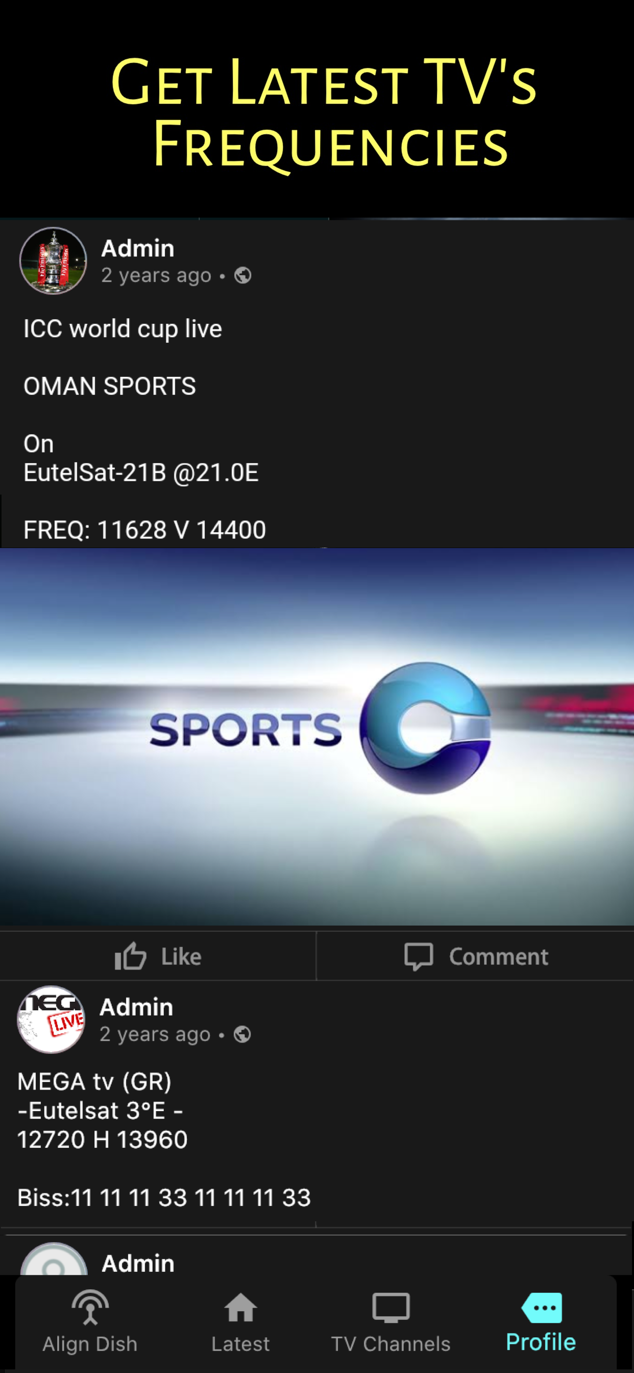 اسکرین شات 2 برنامه Satellite TV Finder, Dish 360