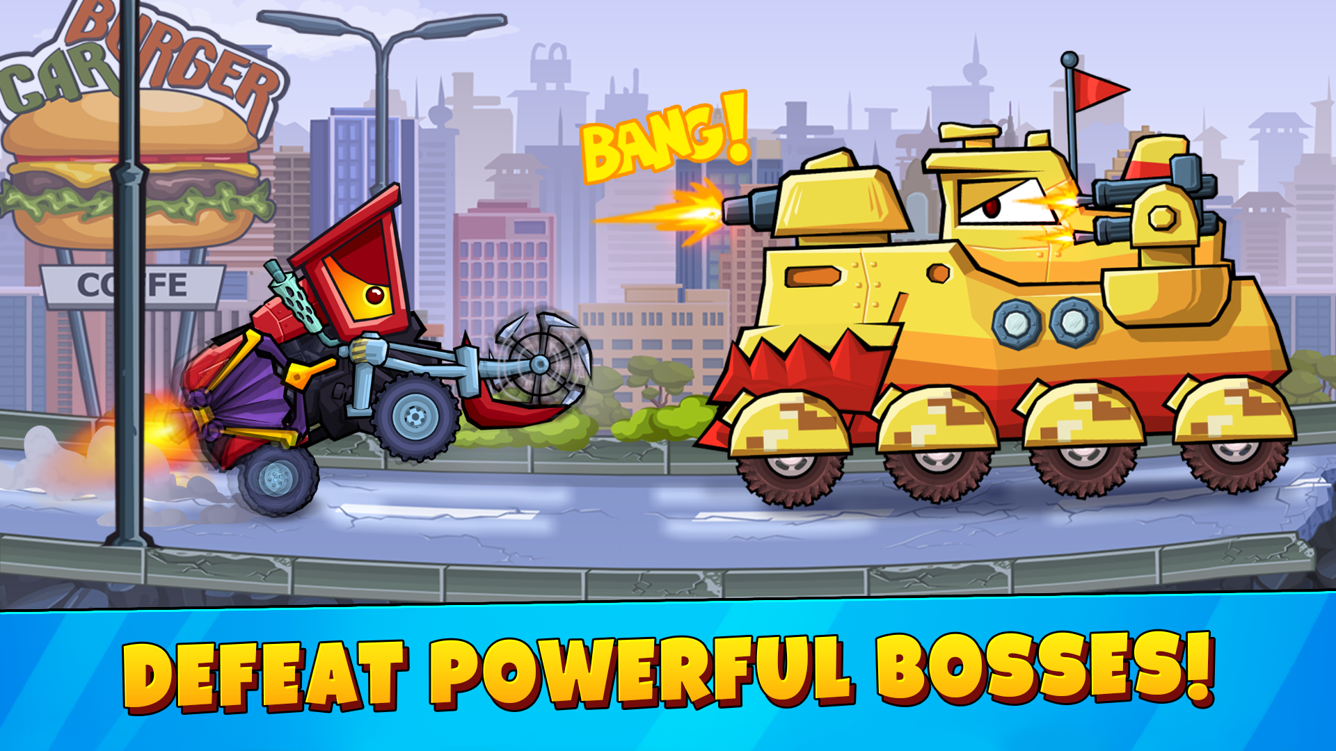 اسکرین شات 1 بازی Car Eats Car 3 Survival Racing