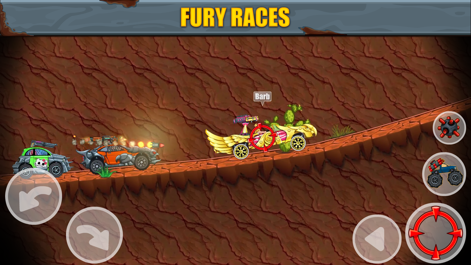اسکرین شات 5 بازی Max Fury - Road Warrior Racing