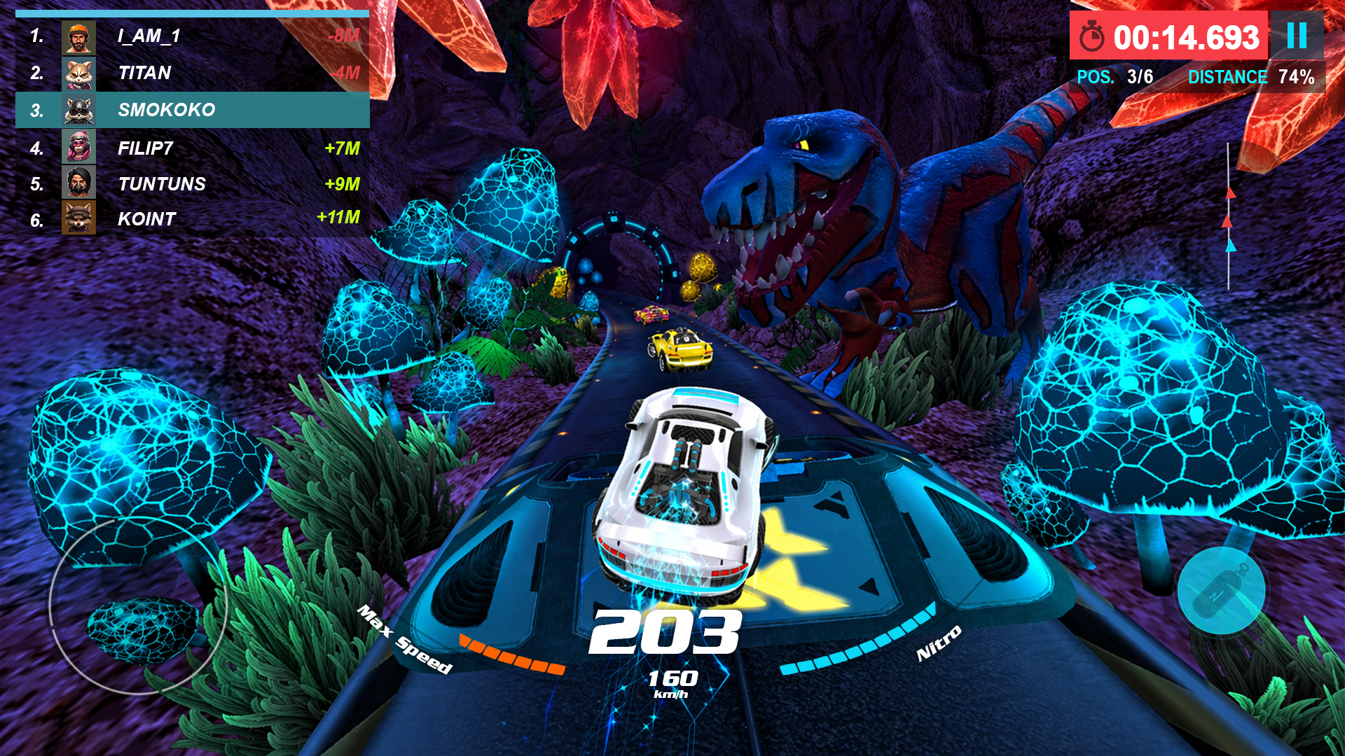 اسکرین شات 2 بازی Max Speed: 3D Stunt Race