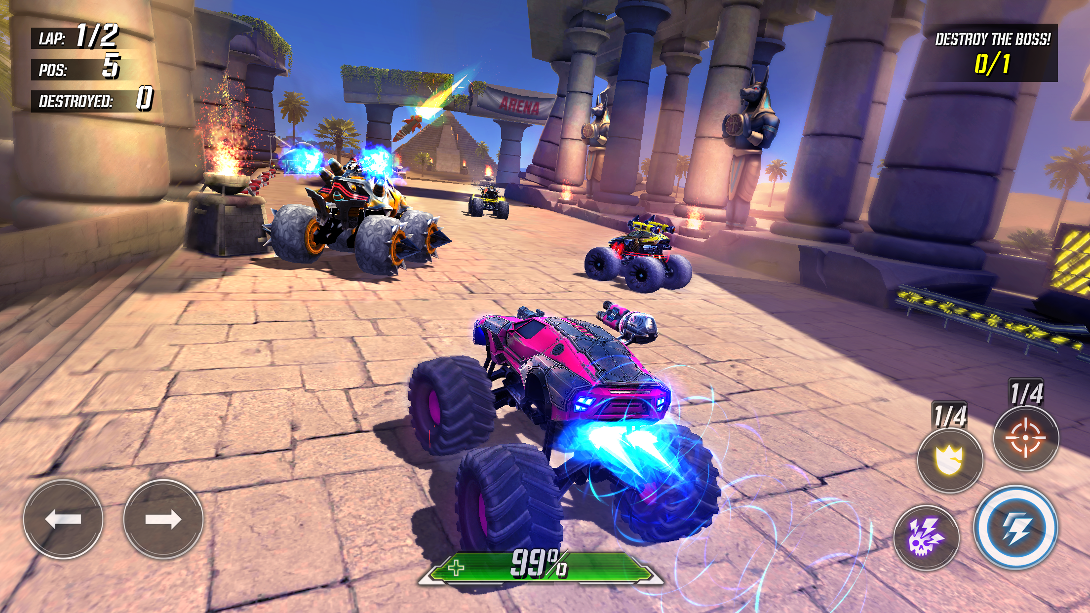 اسکرین شات 5 بازی RACE: Rocket Arena Car Extreme