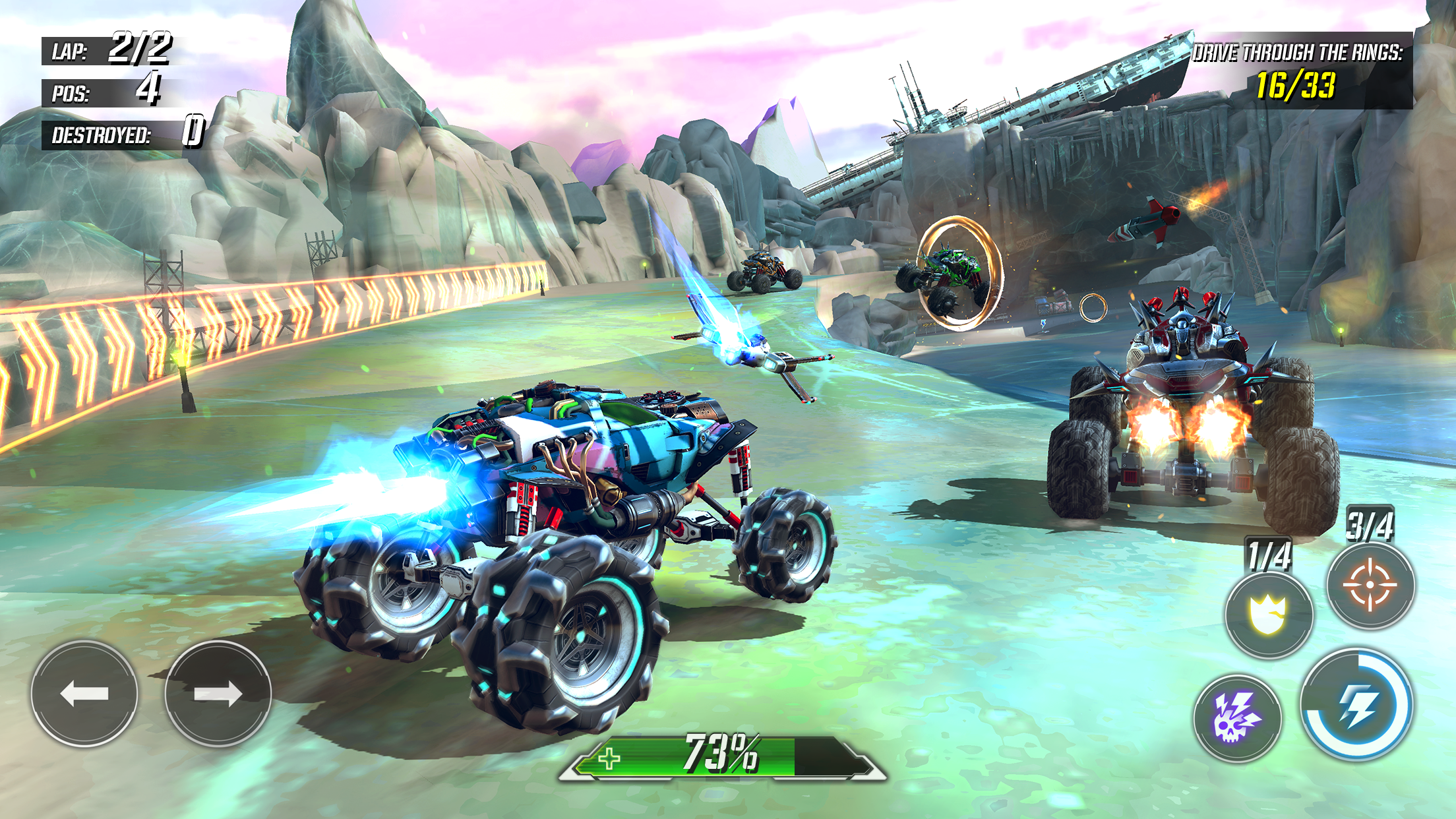 اسکرین شات 4 بازی RACE: Rocket Arena Car Extreme