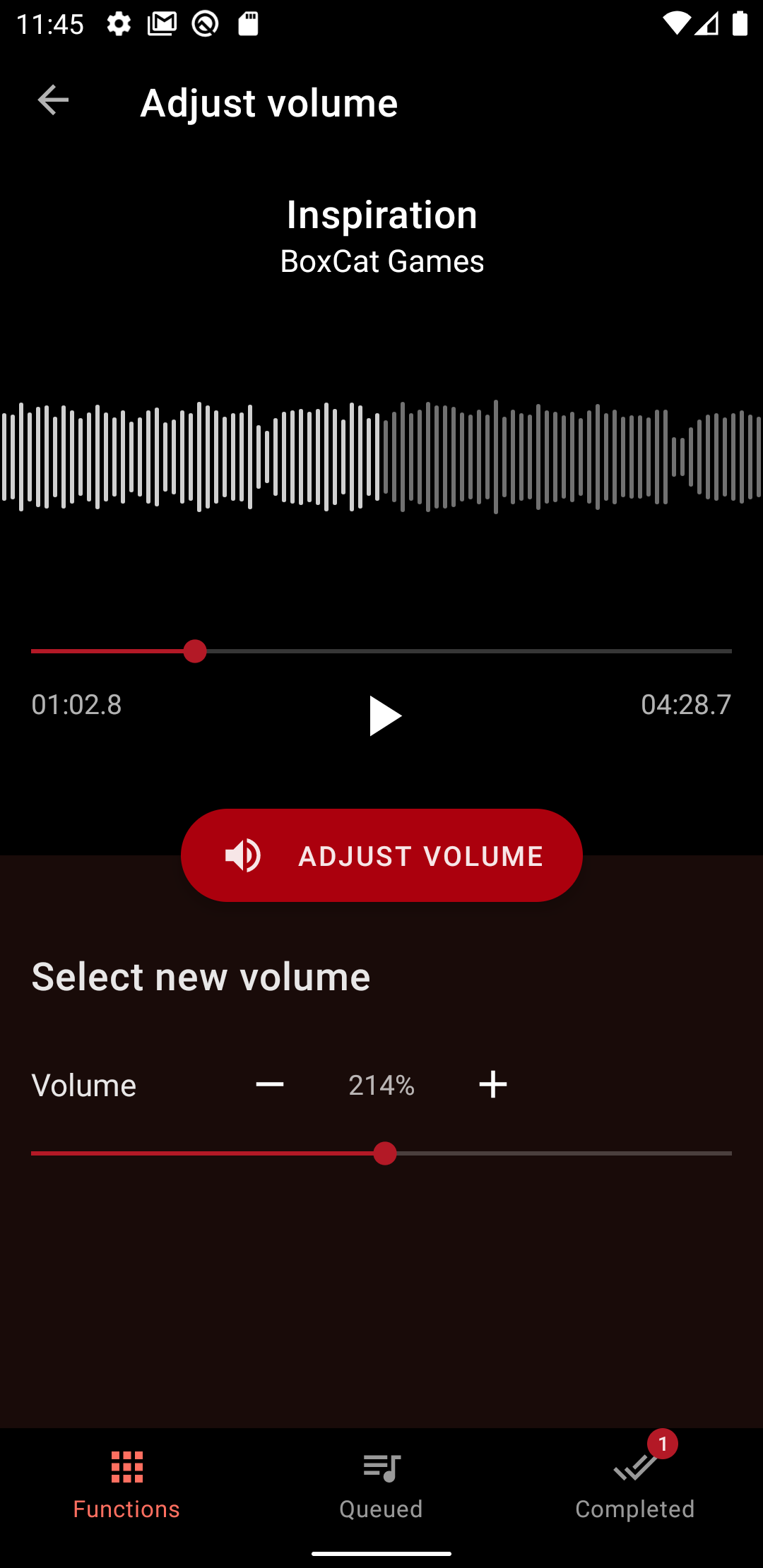 اسکرین شات 6 برنامه Music Editor