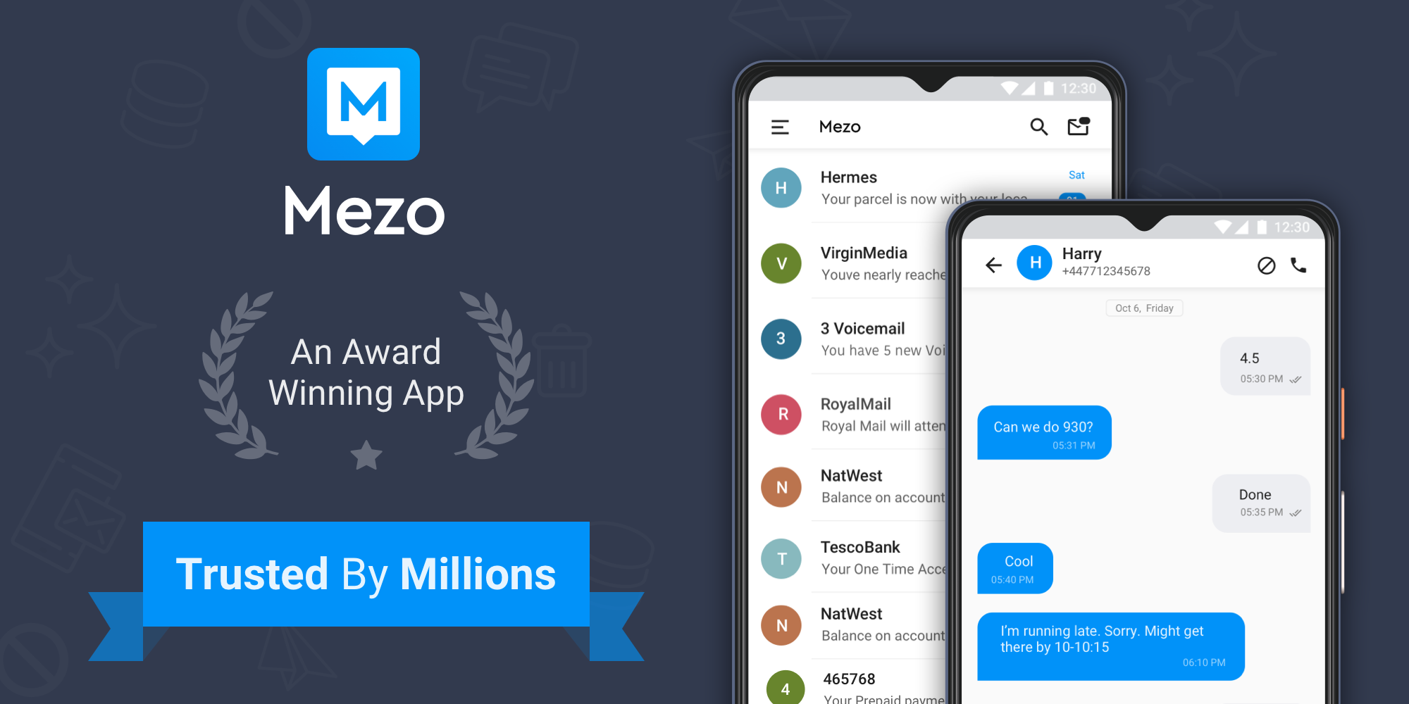 اسکرین شات 1 برنامه Spam Blocker, Scam Block: Mezo