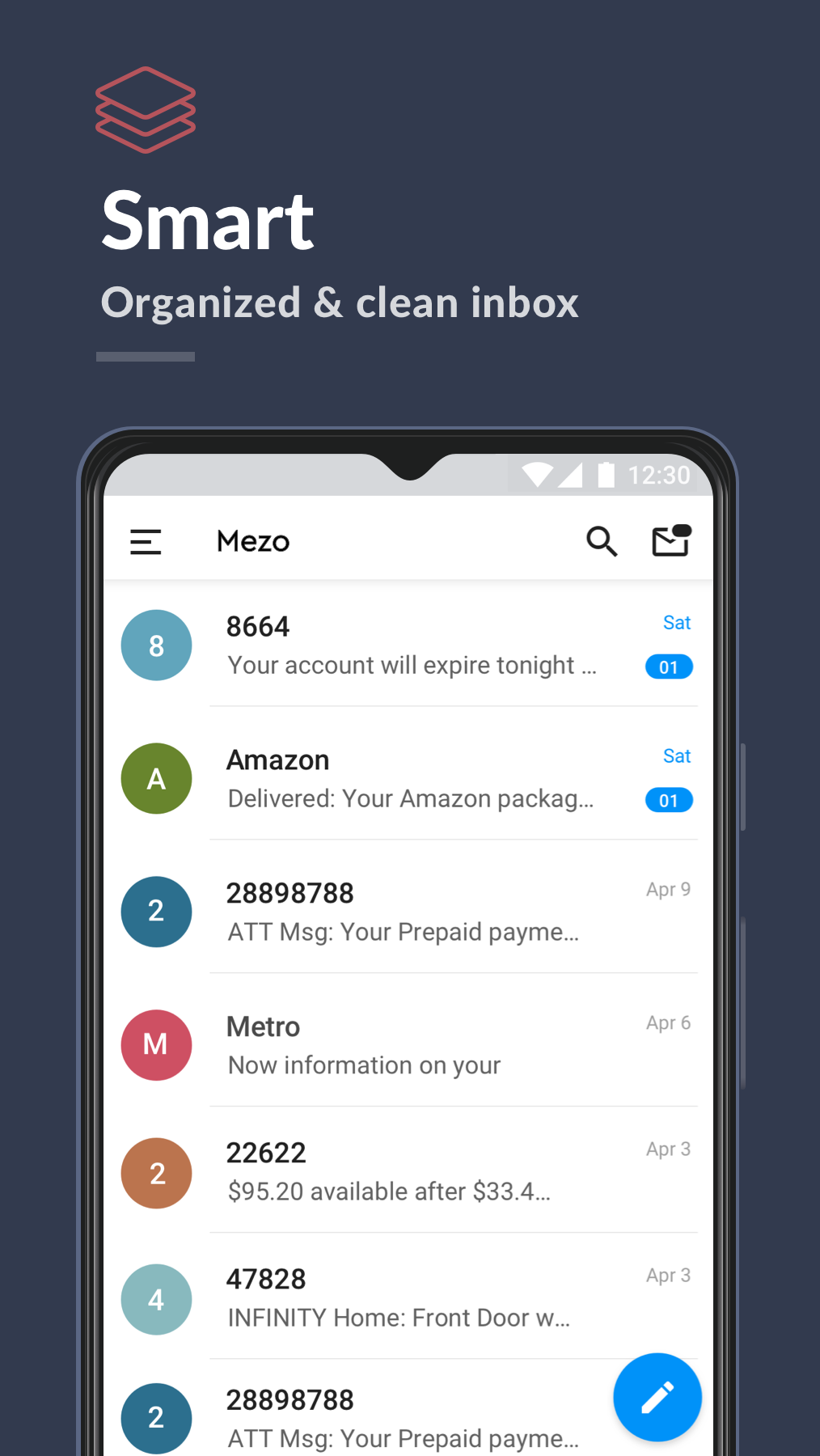 اسکرین شات 6 برنامه Spam Blocker, Scam Block: Mezo