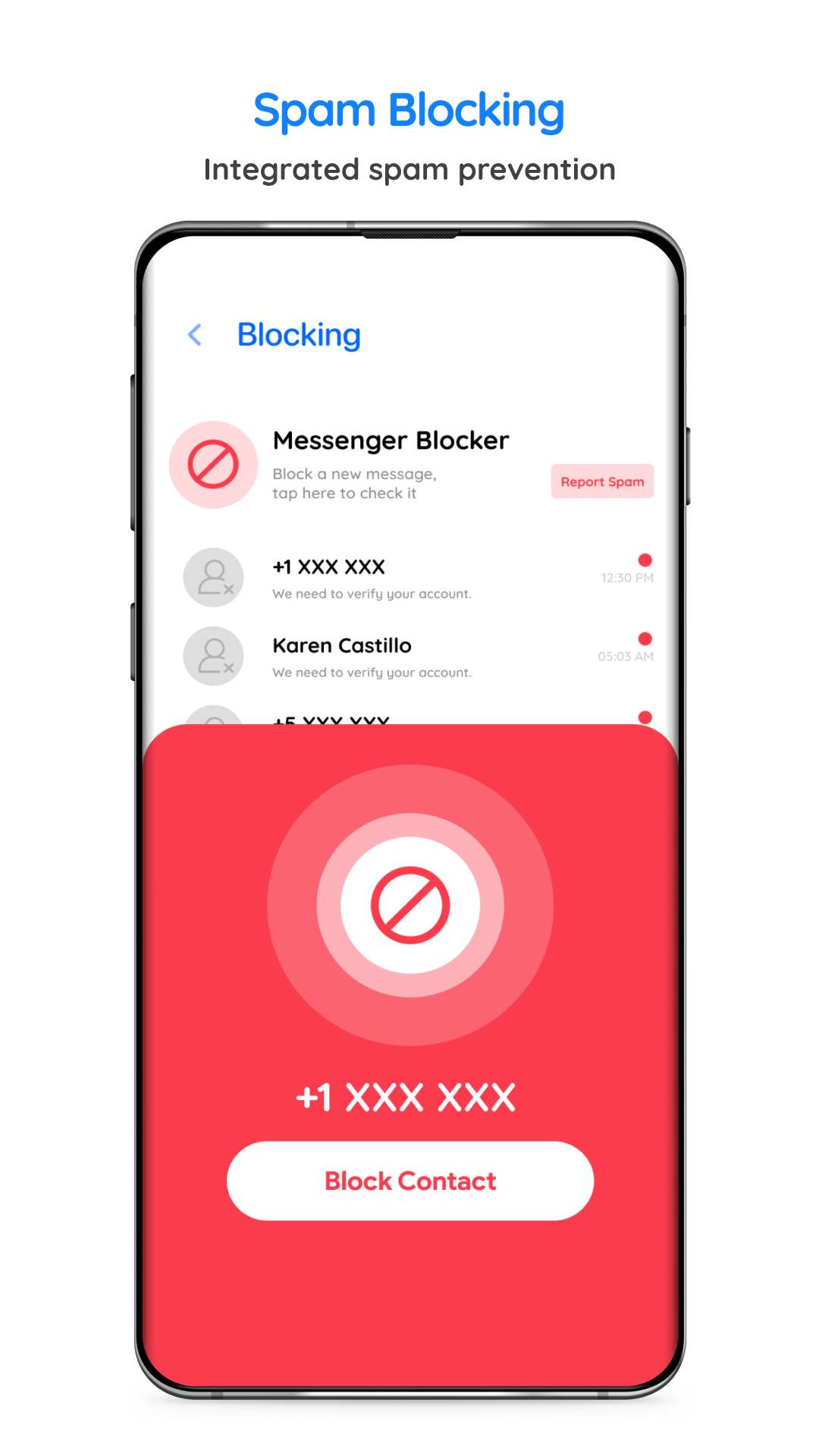 اسکرین شات 8 برنامه Messenger: Text Messages, SMS