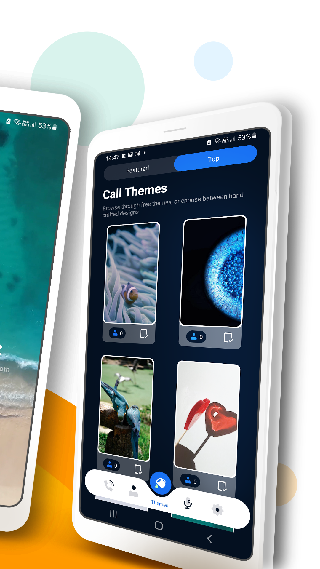 اسکرین شات 2 برنامه Phone Dialer: Contacts & Calls