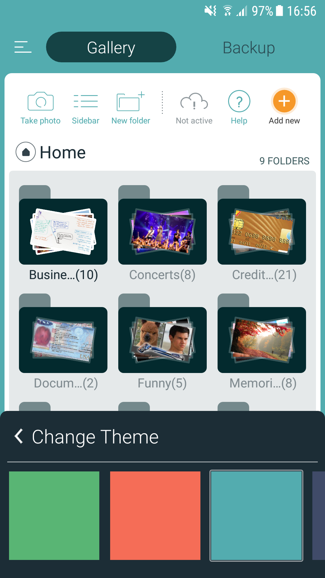 اسکرین شات 6 برنامه Hide Pictures & Videos - FotoX