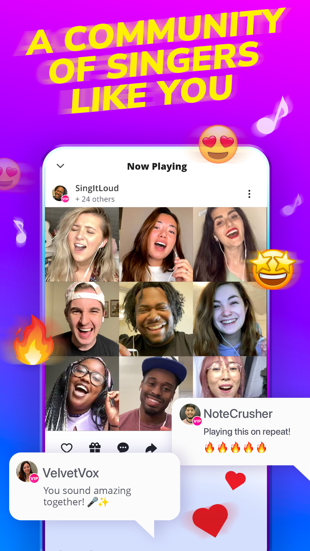 اسکرین شات 7 برنامه Smule: Sing, Duet & Karaoke