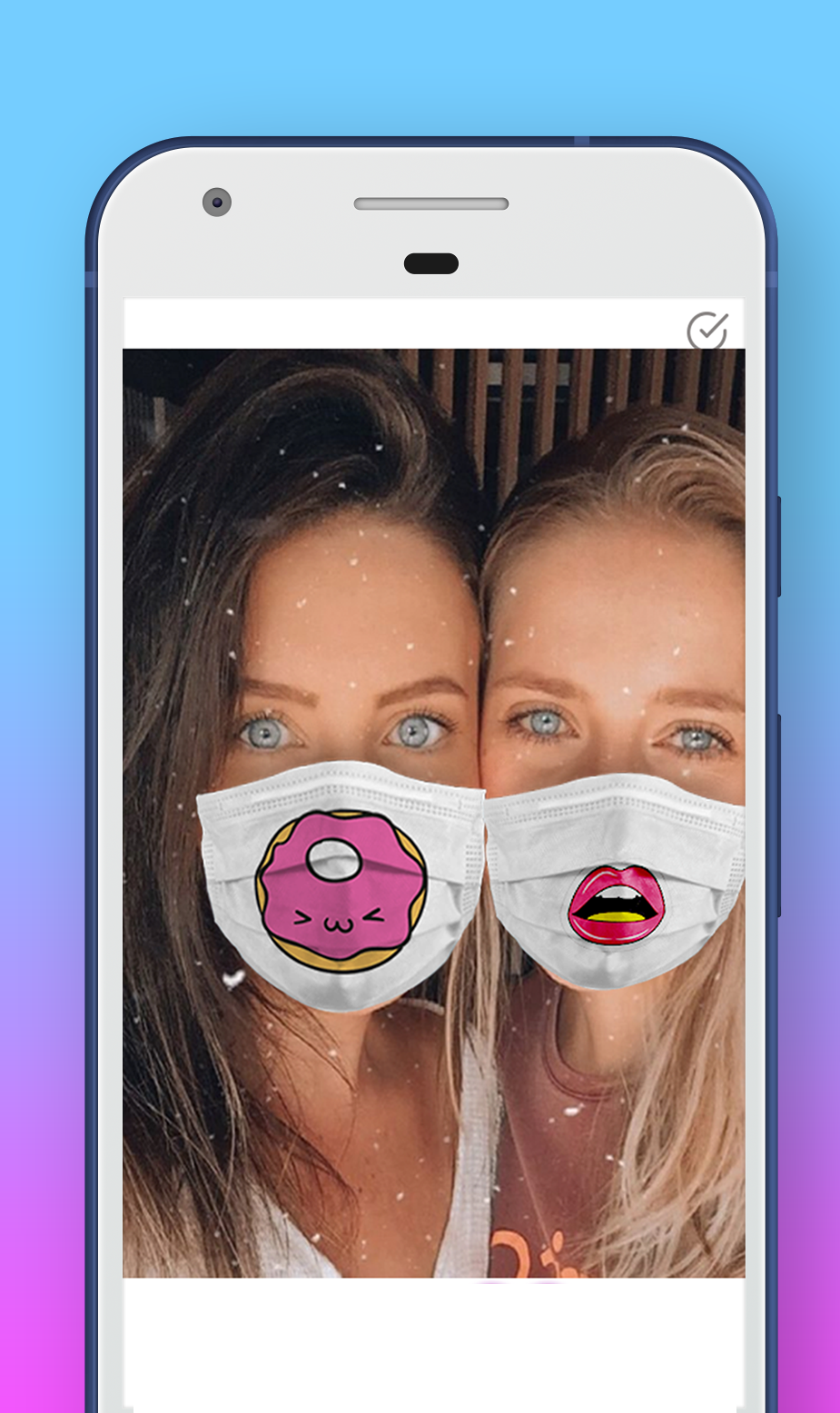 اسکرین شات 4 برنامه Dawn AI Photo Filters Stickers