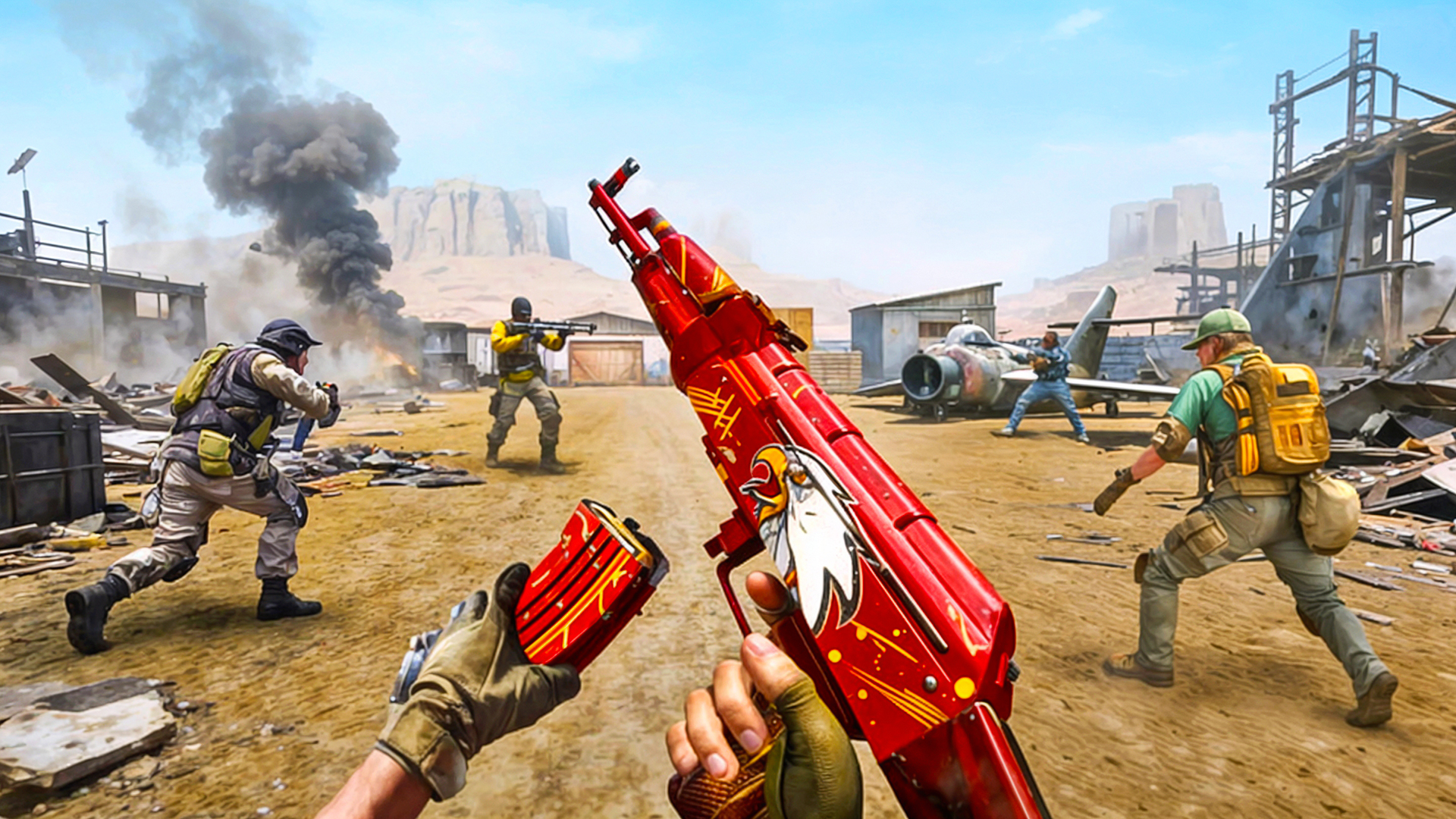 اسکرین شات 4 بازی 3D FPS Shooting-3D FPS Games