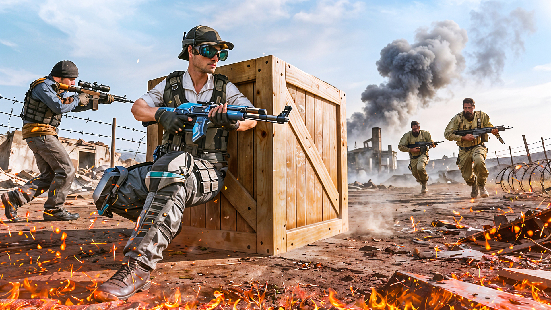 اسکرین شات 6 بازی 3D FPS Shooting-3D FPS Games
