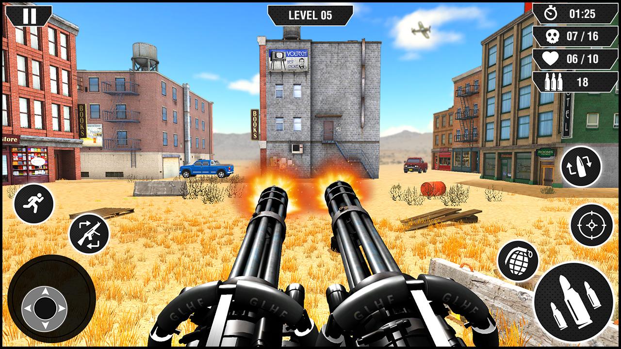اسکرین شات 4 بازی Machine Guns 2: Fire Gun Games