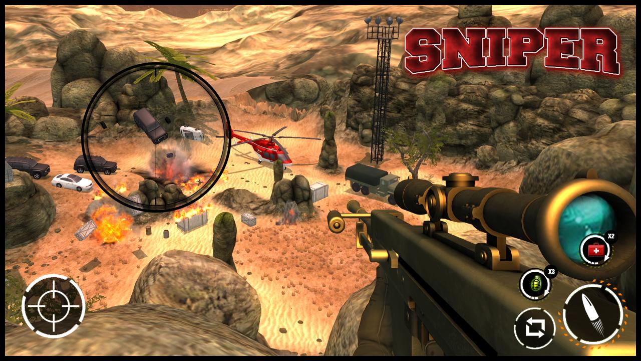 اسکرین شات 3 بازی Sniper Strike Arena: Gun Games