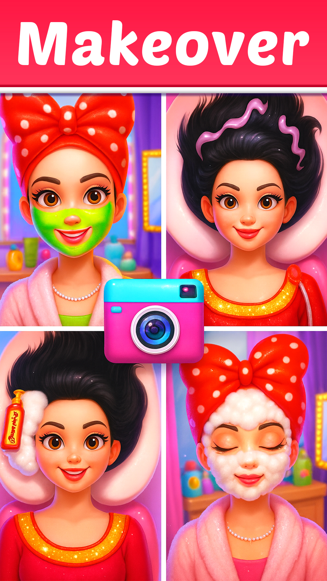 اسکرین شات 1 بازی Gopi Doll Fashion Salon Game