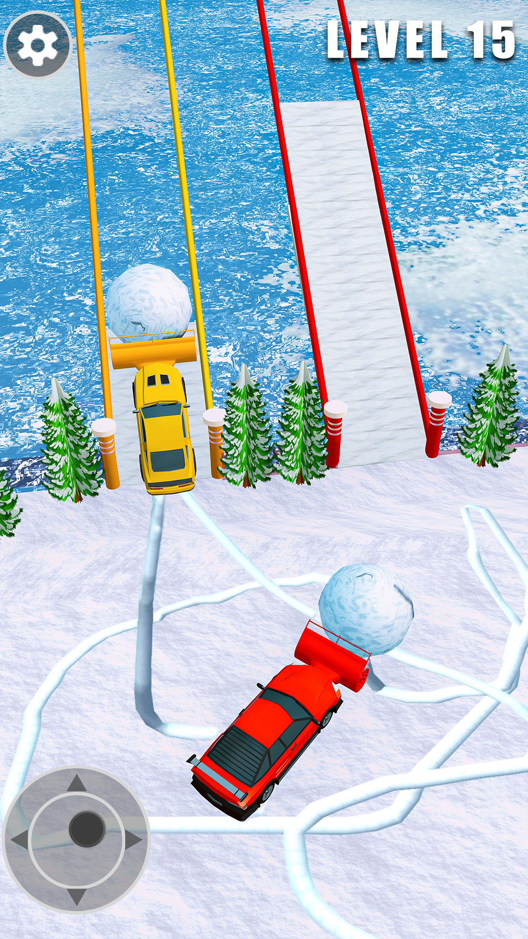 اسکرین شات 2 بازی Snow Car Race!