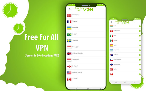 اسکرین شات 2 برنامه Free for All VPN - Free VPN Proxy Master 2019