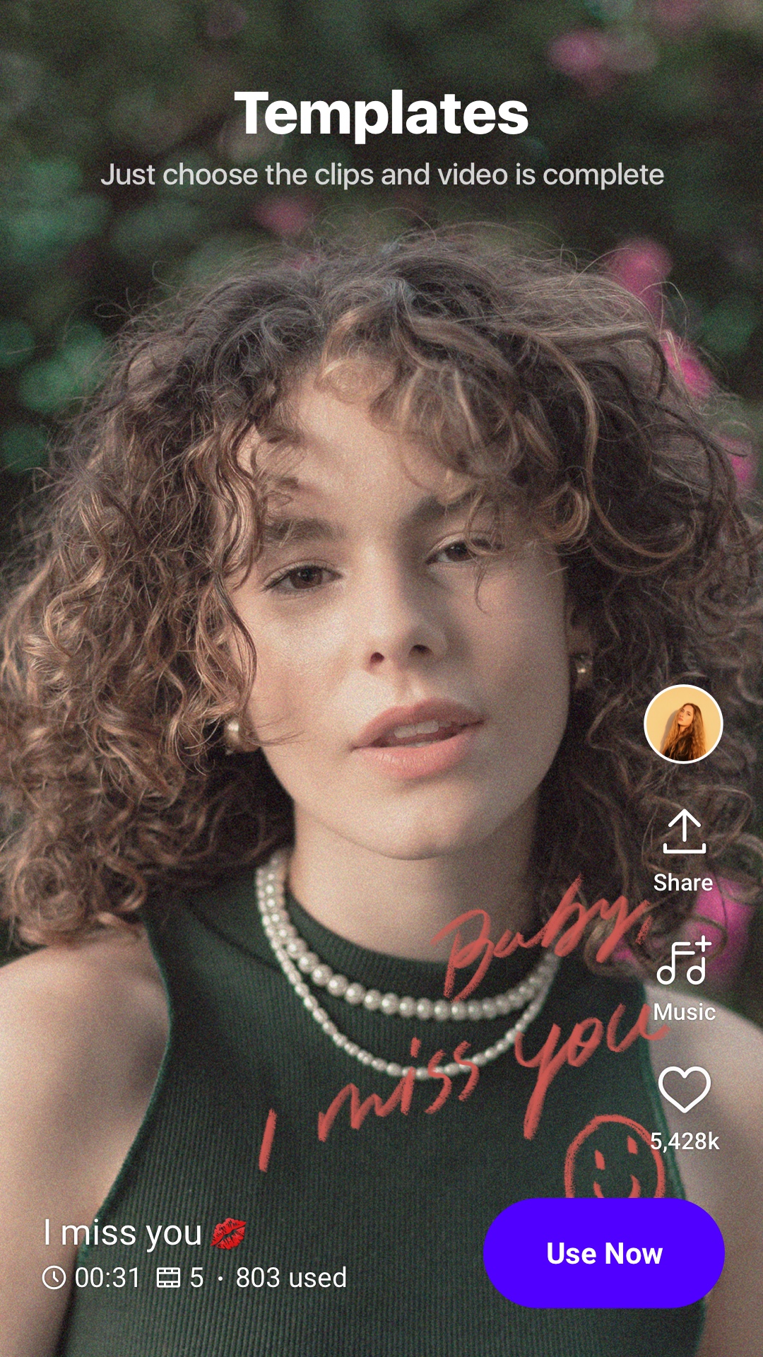 اسکرین شات 3 برنامه VITA - Video Editor & Maker