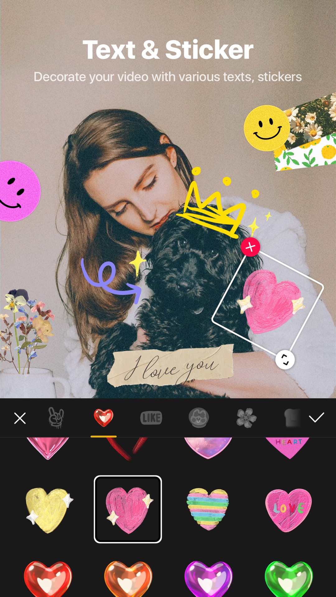 اسکرین شات 5 برنامه VITA - Video Editor & Maker