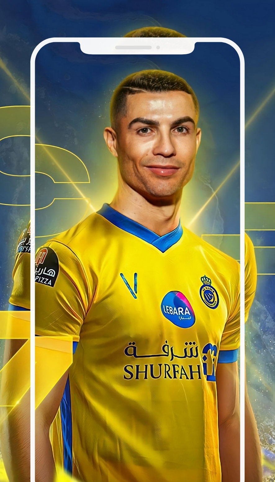 اسکرین شات 2 برنامه Soccer Ronaldo wallpapers CR7