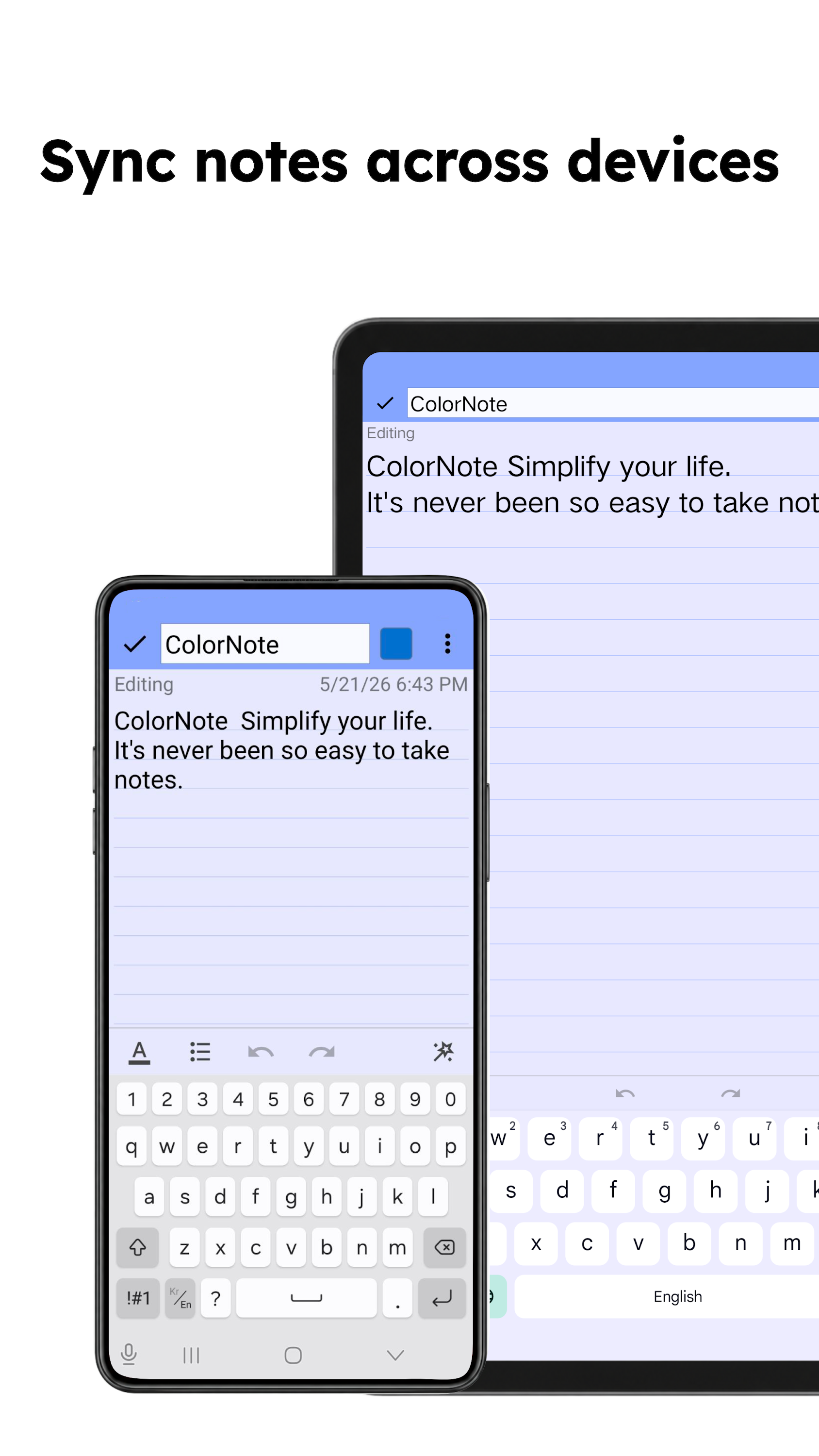 اسکرین شات 8 برنامه ColorNote Notepad Notes