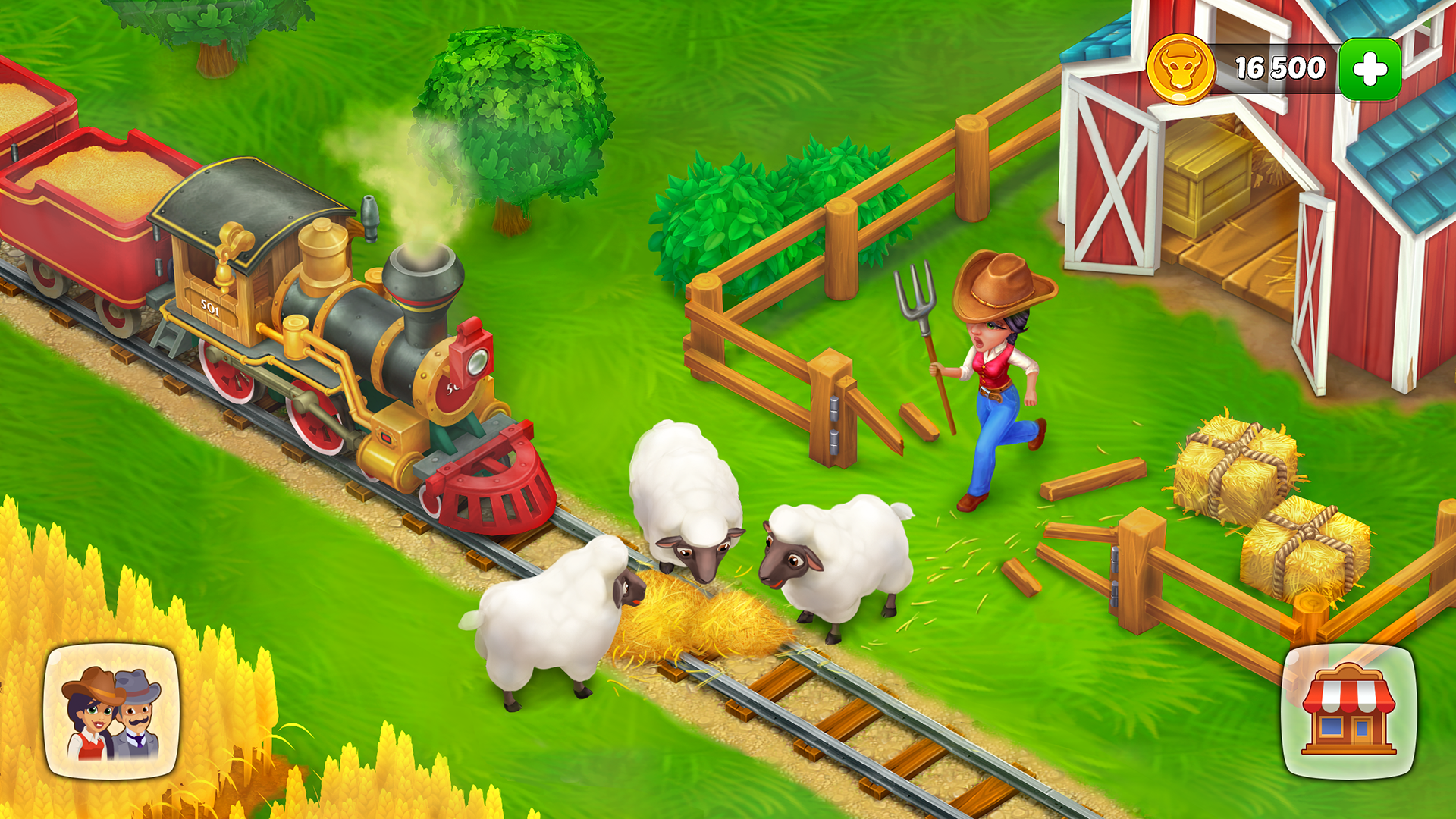 اسکرین شات 8 بازی Wild West: Farm Town Simulator