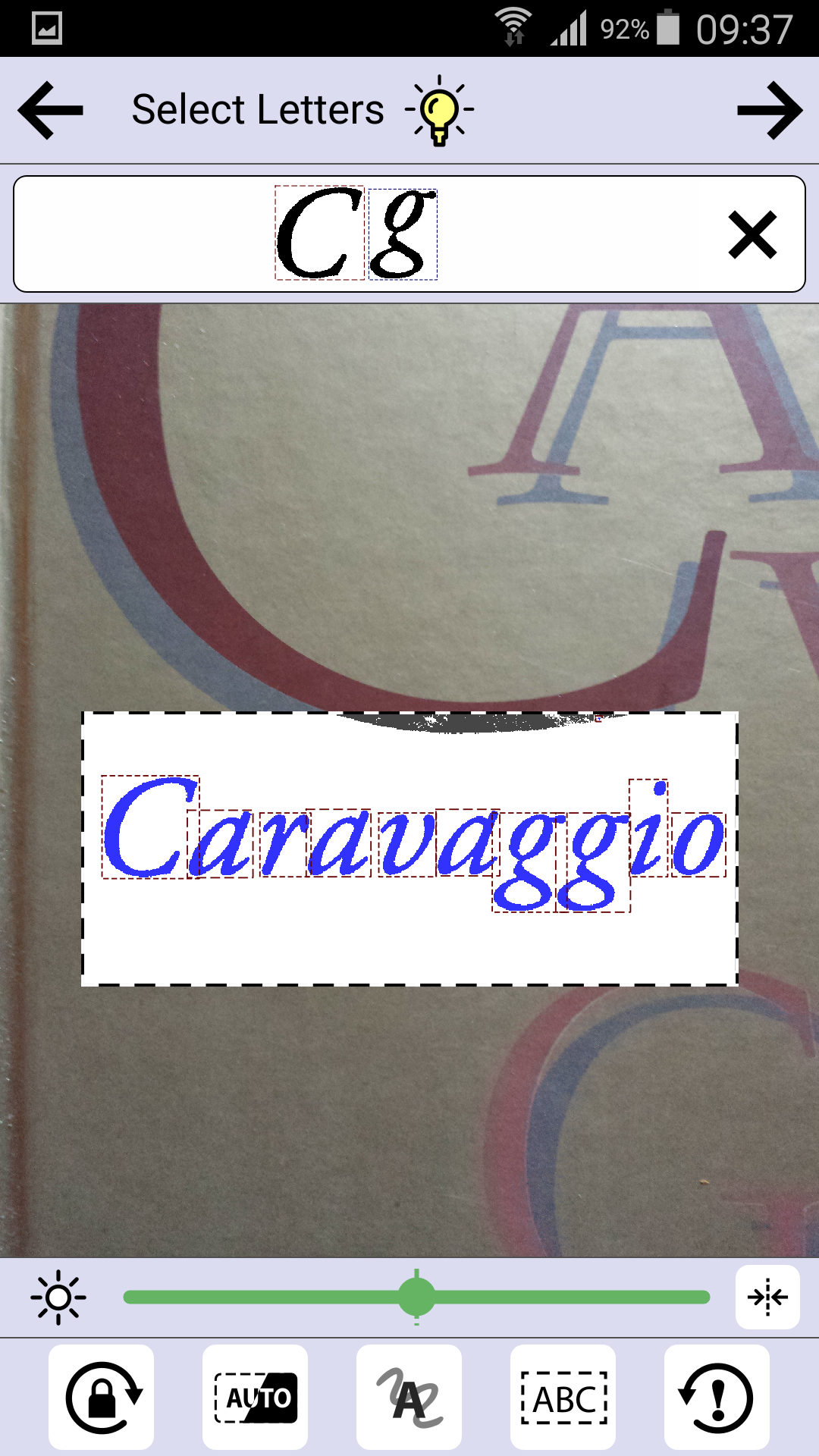 اسکرین شات 4 برنامه Find my Font