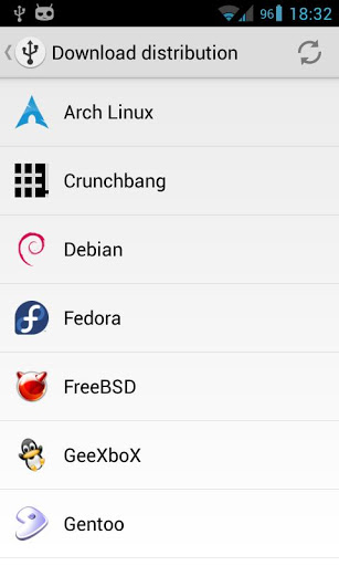 اسکرین شات 2 برنامه DriveDroid