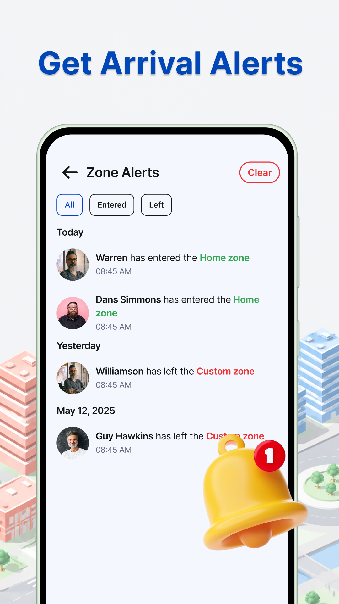اسکرین شات 3 برنامه GPS Location Tracker for Phone